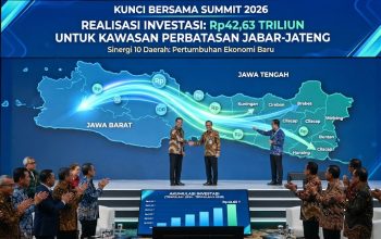 Kawasan Perbatasan Jabar-Jateng Kian Melesat, Realisasi Investasi Tembus Rp42,63Triliun